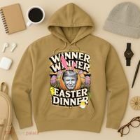 Winner Winner Easter Dinner Trump President 47th Hoodie thumb 3