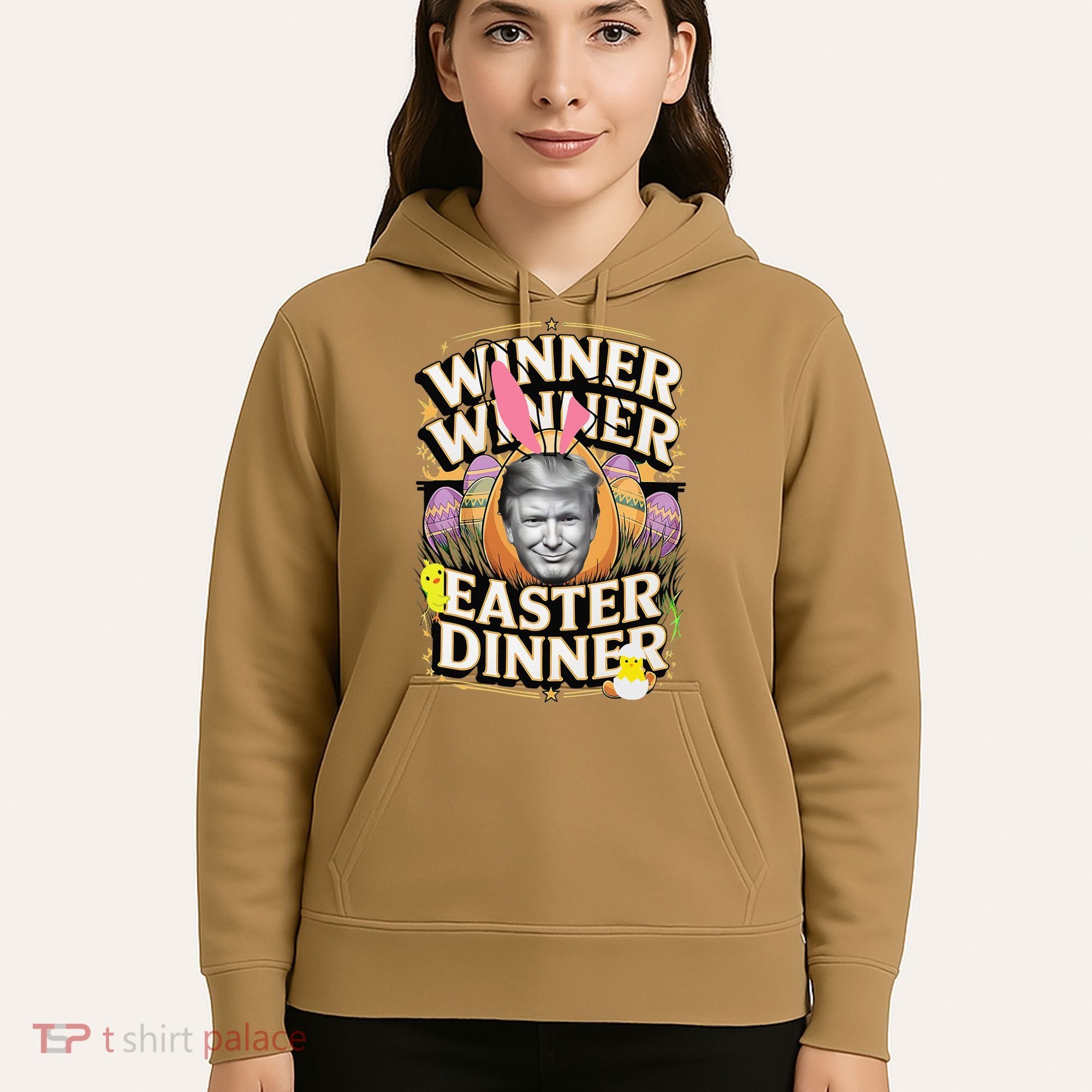Winner Winner Easter Dinner Trump President 47th Hoodie