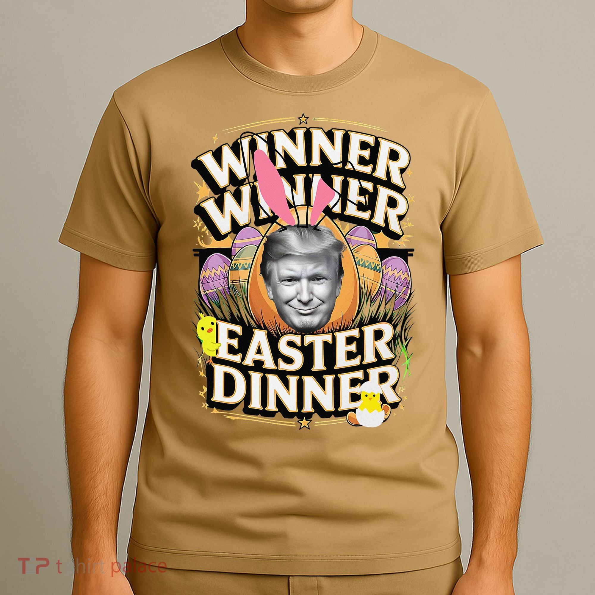 Winner Winner Easter Dinner Trump President 47th T-Shirt