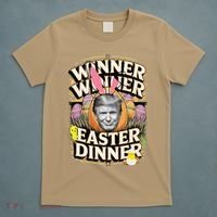 Winner Winner Easter Dinner Trump President 47th T-Shirt thumb 5