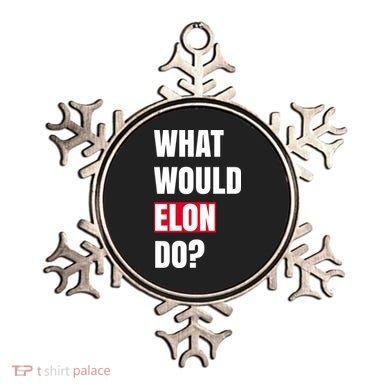 What Would Elon Do Ornament