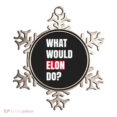 What Would Elon Do Ornament
