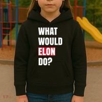 What Would Elon Do Kids Hoodie thumb 3