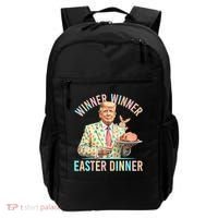 Winner Winner Easter Dinner President Trump Happy Easter Day Backpack thumb 0