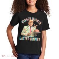 Winner Winner Easter Dinner President Trump Happy Easter Day Kids T-Shirt thumb 2