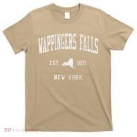 Women Wappingers Falls Ny Vintage Athletic Sports Js01 T-Shirt thumb 0