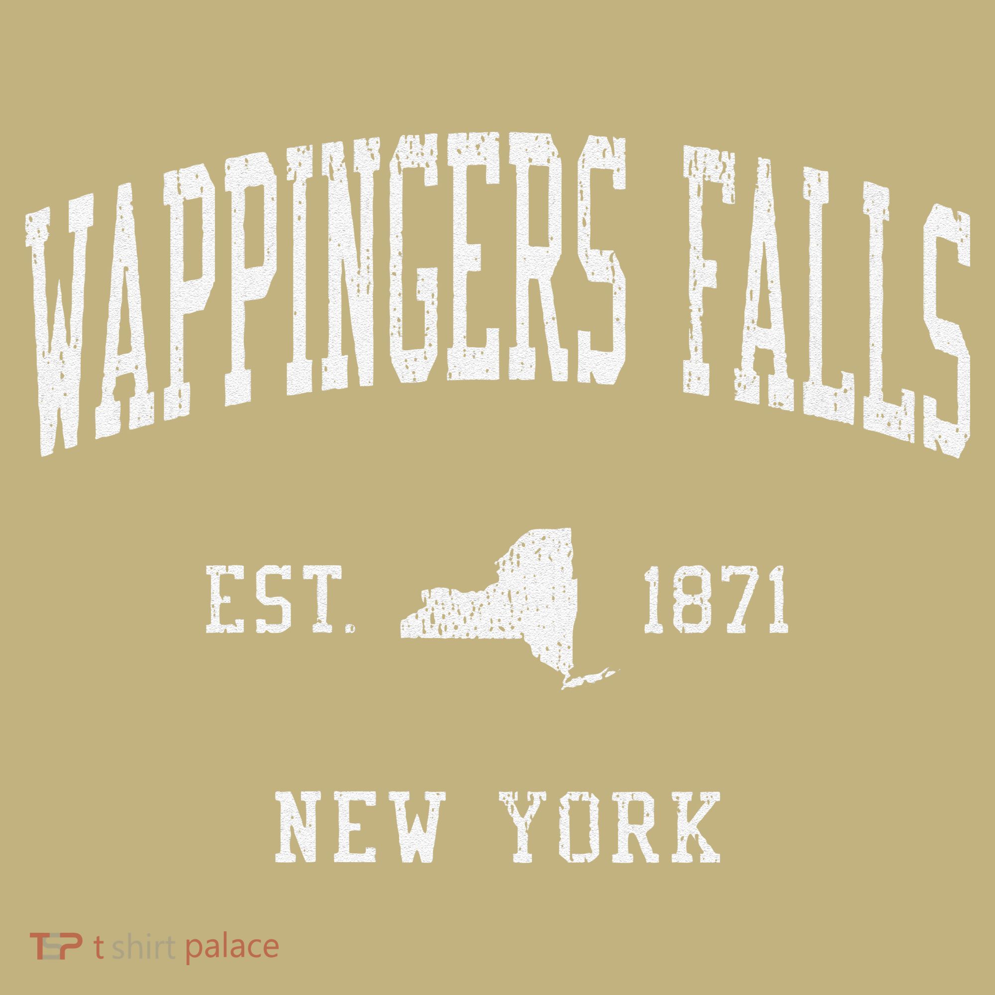 Women Wappingers Falls Ny Vintage Athletic Sports Js01 T-Shirt