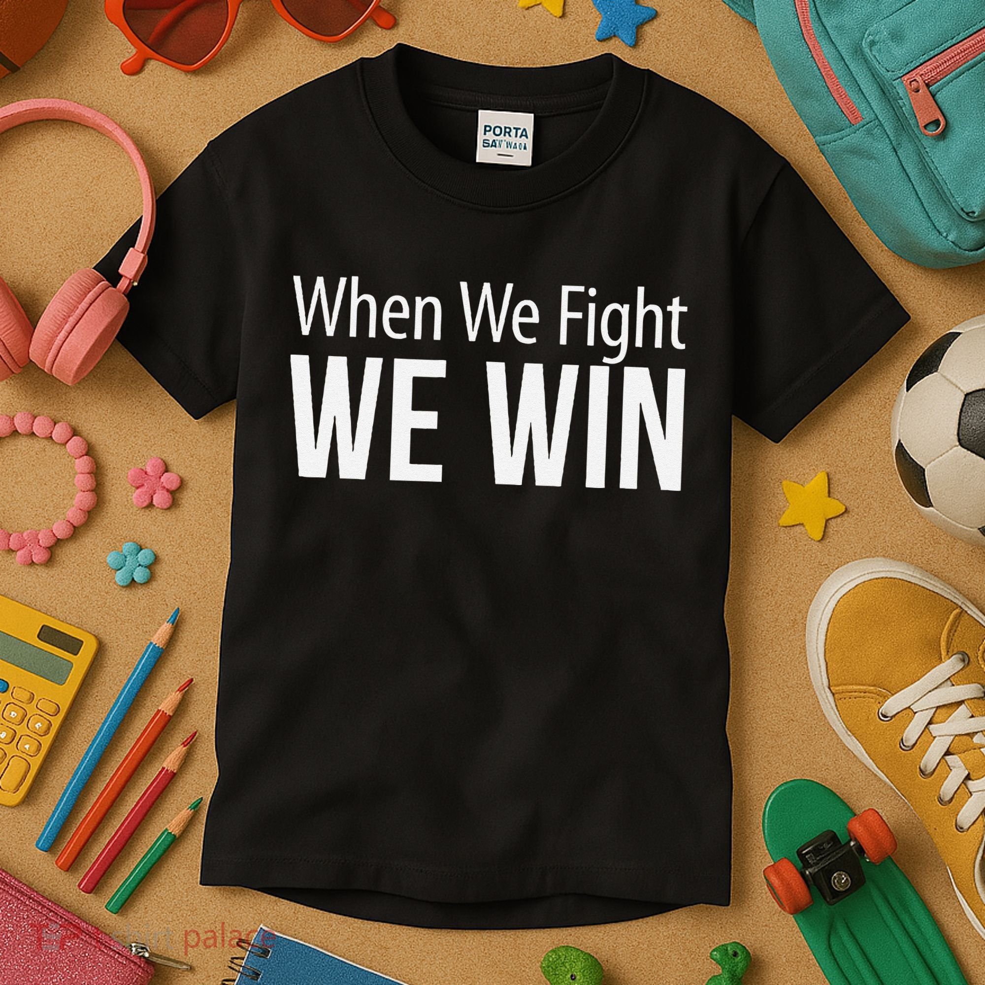 When We Fight We Win Kids T-Shirt