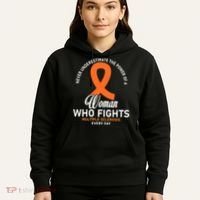 Women Who Fight Multiple Sclerosis Awareness Hoodie thumb 5