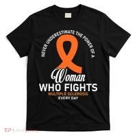 Women Who Fight Multiple Sclerosis Awareness T-Shirt thumb 0