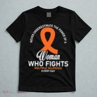 Women Who Fight Multiple Sclerosis Awareness T-Shirt thumb 5