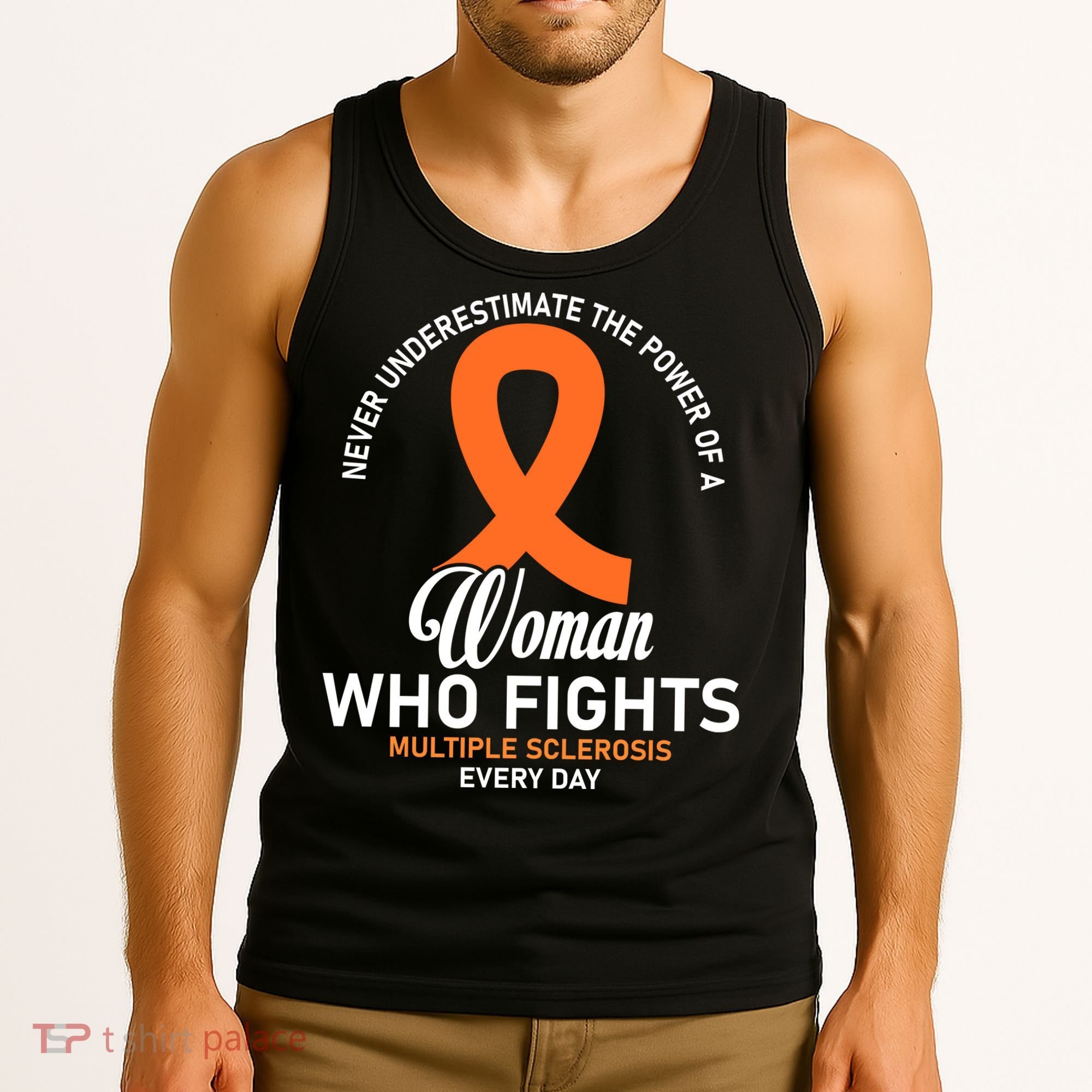 Women Who Fight Multiple Sclerosis Awareness Tank Top