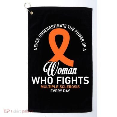Women Who Fight Multiple Sclerosis Awareness Golf Towel