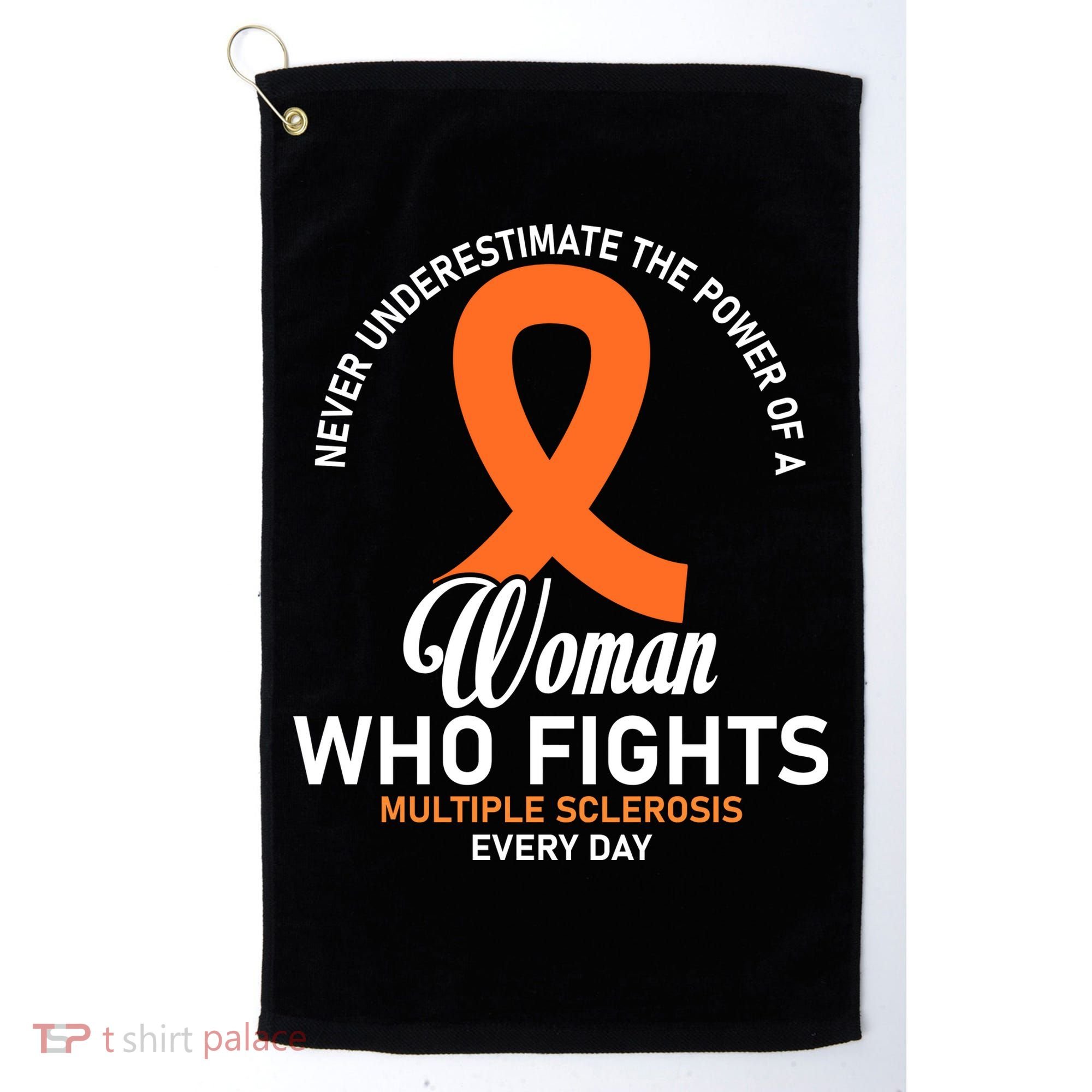Women Who Fight Multiple Sclerosis Awareness Golf Towel