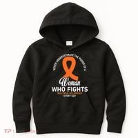 Women Who Fight Multiple Sclerosis Awareness Kids Hoodie thumb 0