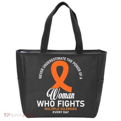 Women Who Fight Multiple Sclerosis Awareness Tote Bag