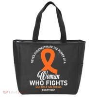 Women Who Fight Multiple Sclerosis Awareness Tote Bag thumb 0
