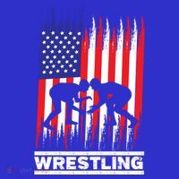 Wrestler Wrestling Fans American Flag Men Women Gift Women's Tank Top thumb 5