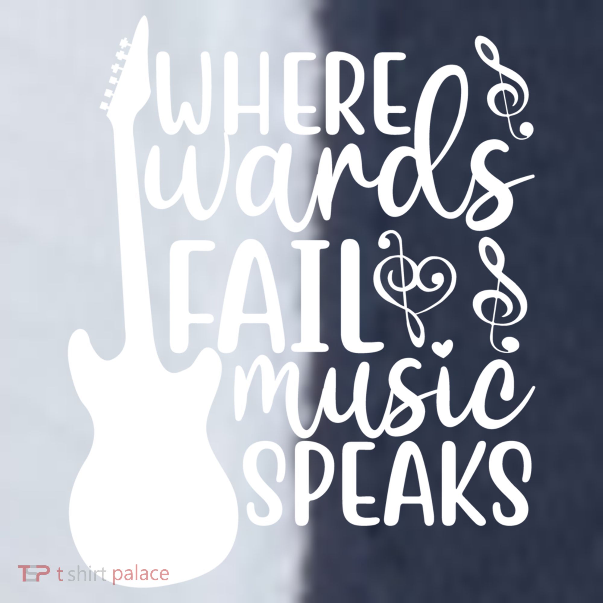 Where Words Fail Music Speaks Great Gift Musical Music Notes Musician Gift Sport-Tek Competitor United Soccer Jersey