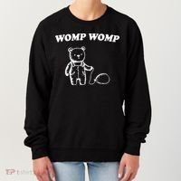 Womp Womp Funny Quote Cartoon Bear Women's Sweatshirt thumb 0