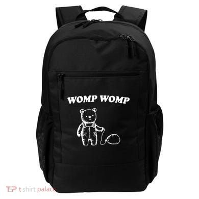 Womp Womp Funny Quote Cartoon Bear Backpack