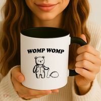 Womp Womp Funny Quote Cartoon Bear Coffee Mug thumb 3