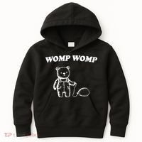 Womp Womp Funny Quote Cartoon Bear Kids Hoodie thumb 0