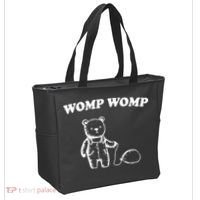 Womp Womp Funny Quote Cartoon Bear Tote Bag thumb 2
