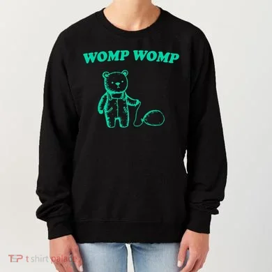 Womp Womp Funny Meme Bear Women's Sweatshirt