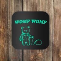 Womp Womp Funny Meme Bear Coaster thumb 0