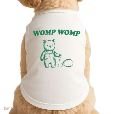 Womp Womp Funny Meme Bear Doggie Tank