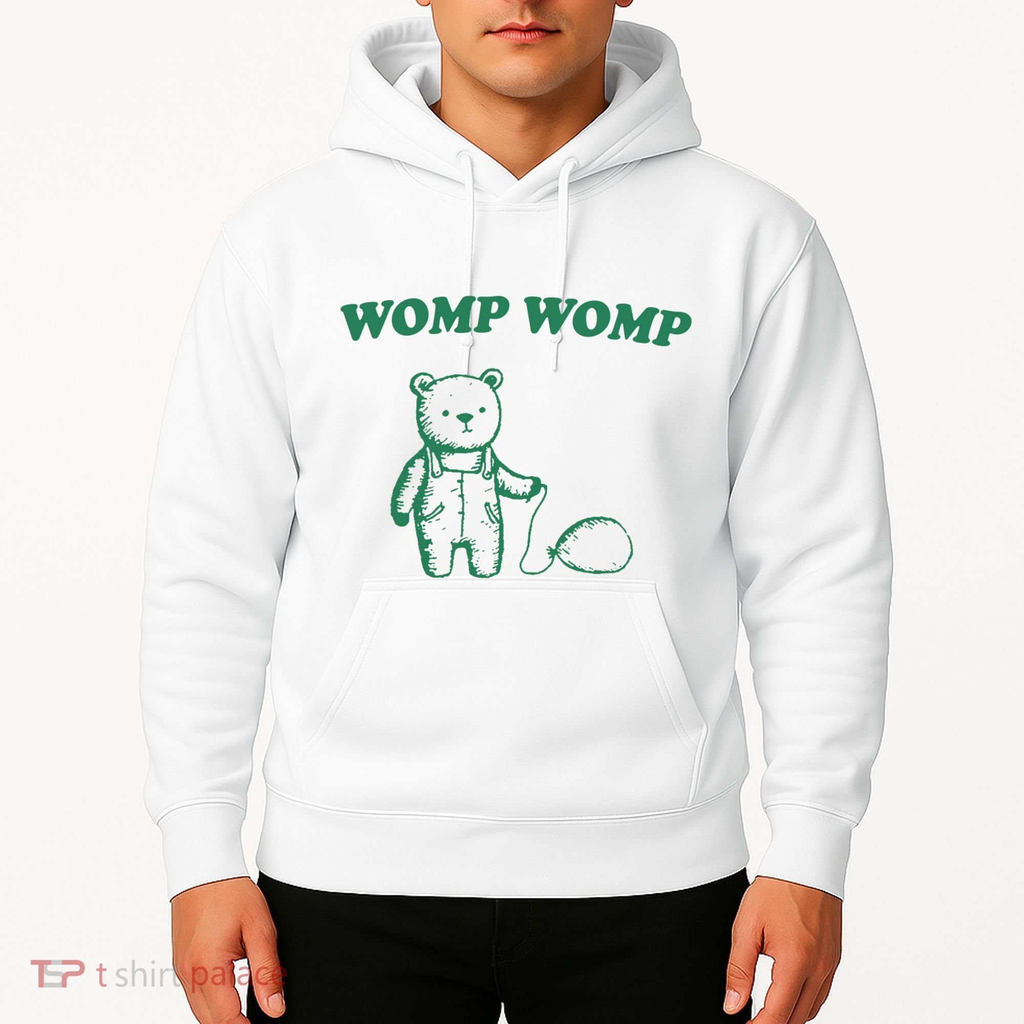 Womp Womp Funny Meme Bear Hoodie