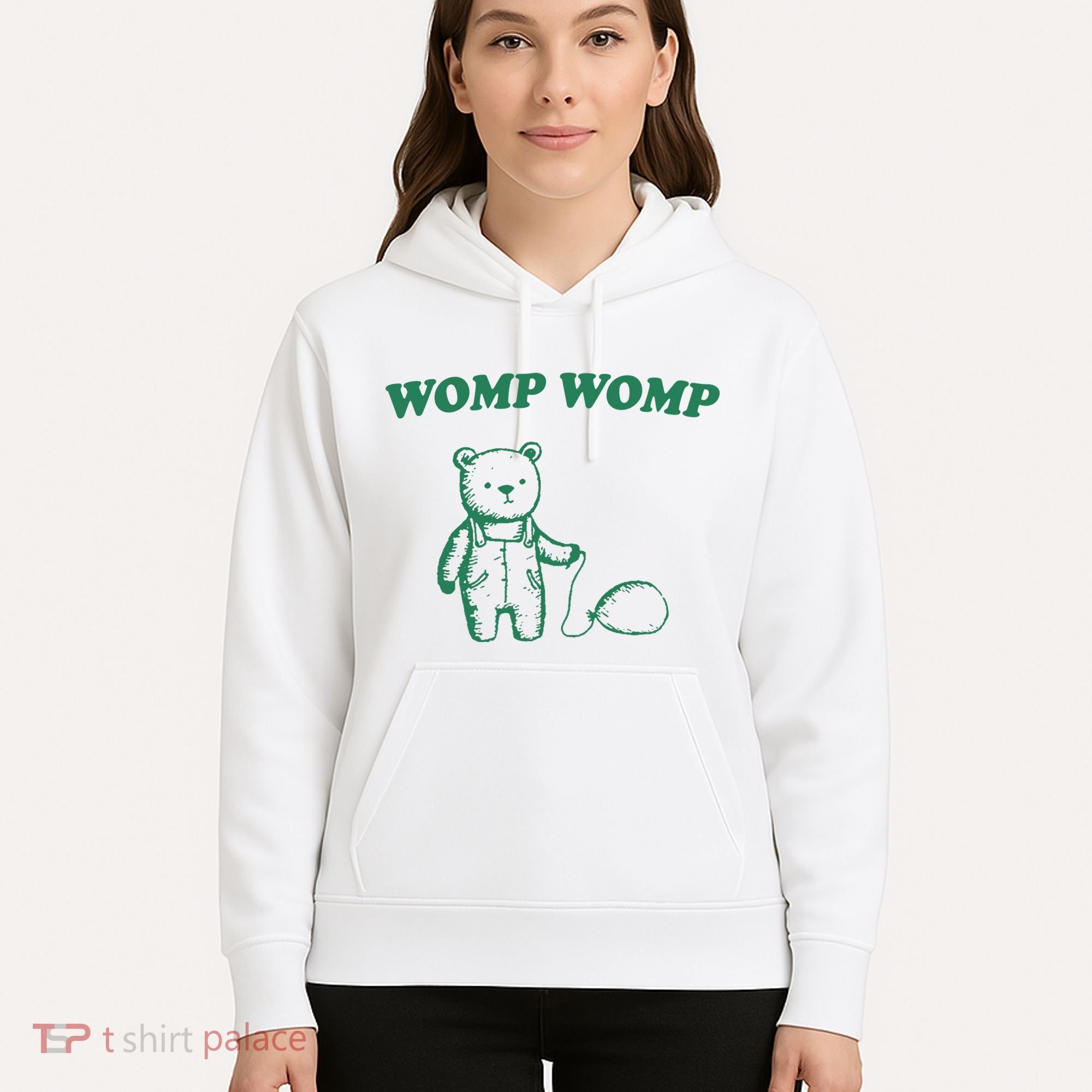 Womp Womp Funny Meme Bear Hoodie
