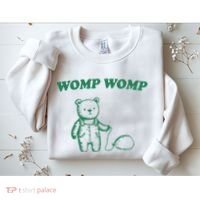 Womp Womp Funny Meme Bear Sweatshirt thumb 2