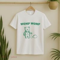 Womp Womp Funny Meme Bear T-Shirt thumb 2