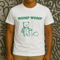 Womp Womp Funny Meme Bear T-Shirt thumb 3