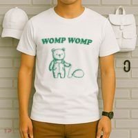 Womp Womp Funny Meme Bear T-Shirt thumb 6