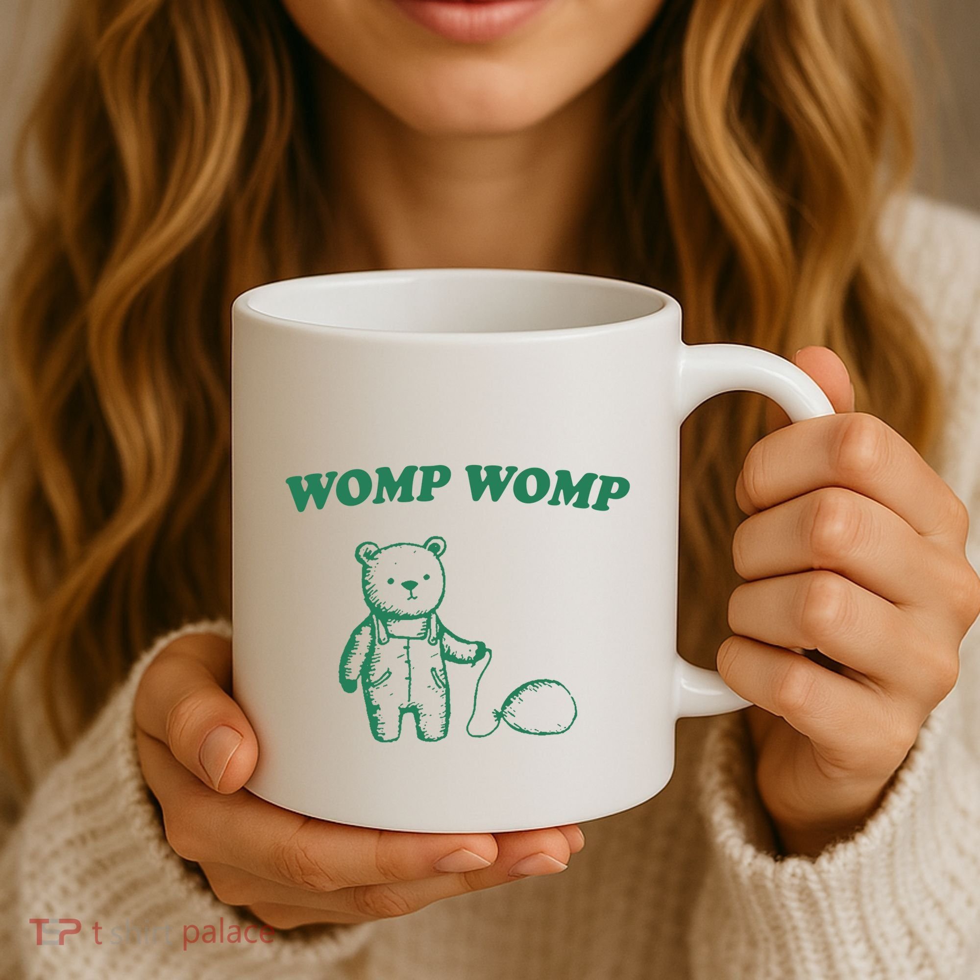 Womp Womp Funny Meme Bear Coffee Mug