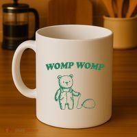Womp Womp Funny Meme Bear Coffee Mug thumb 4