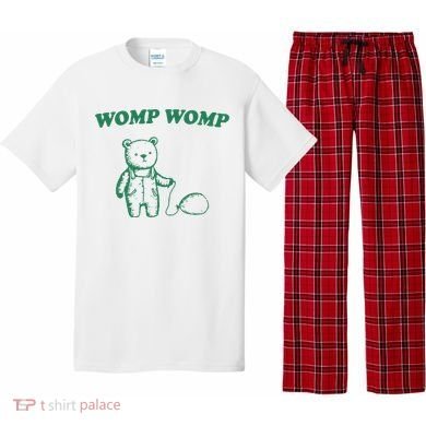 Womp Womp Funny Meme Bear Pajama Set