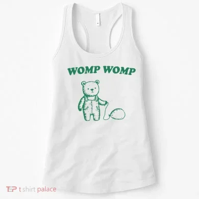 Womp Womp Funny Meme Bear Women's Tank Top