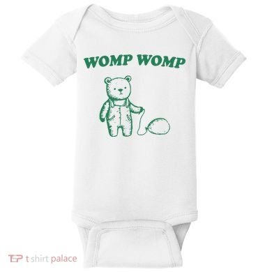 Womp Womp Funny Meme Bear Baby Bodysuit