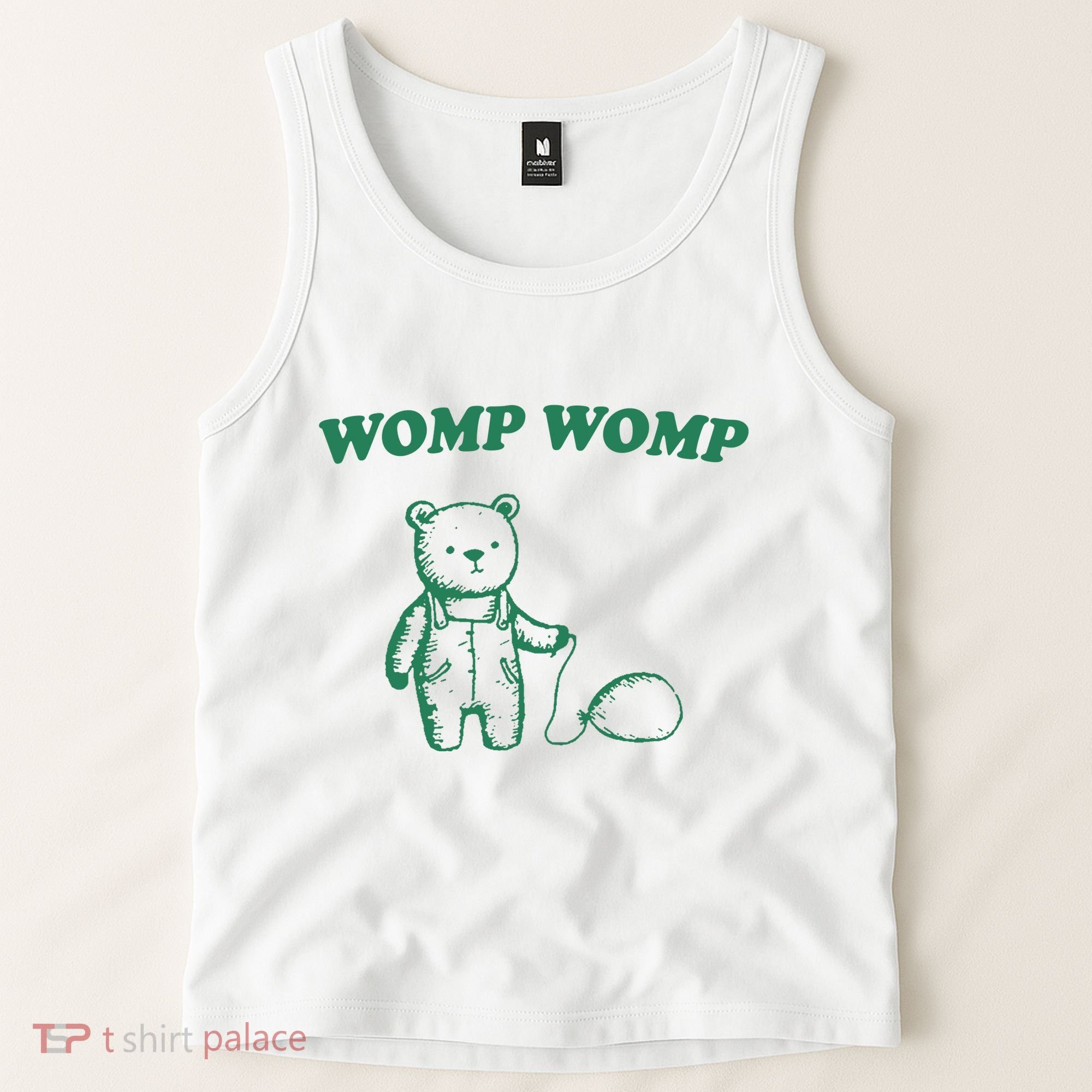 Womp Womp Funny Meme Bear Tank Top