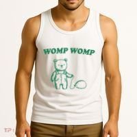 Womp Womp Funny Meme Bear Tank Top thumb 3