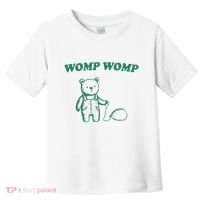 Womp Womp Funny Meme Bear Toddler T-Shirt thumb 0