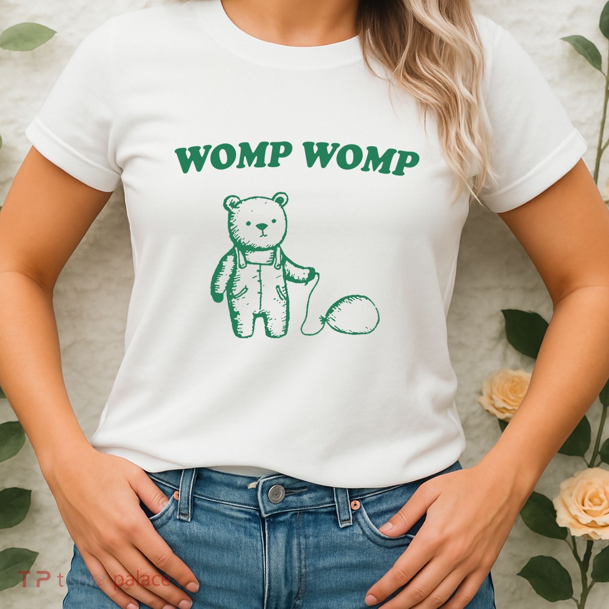 Womp Womp Funny Meme Bear Women's T-Shirt