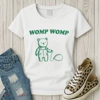 Womp Womp Funny Meme Bear Women's T-Shirt thumb 3