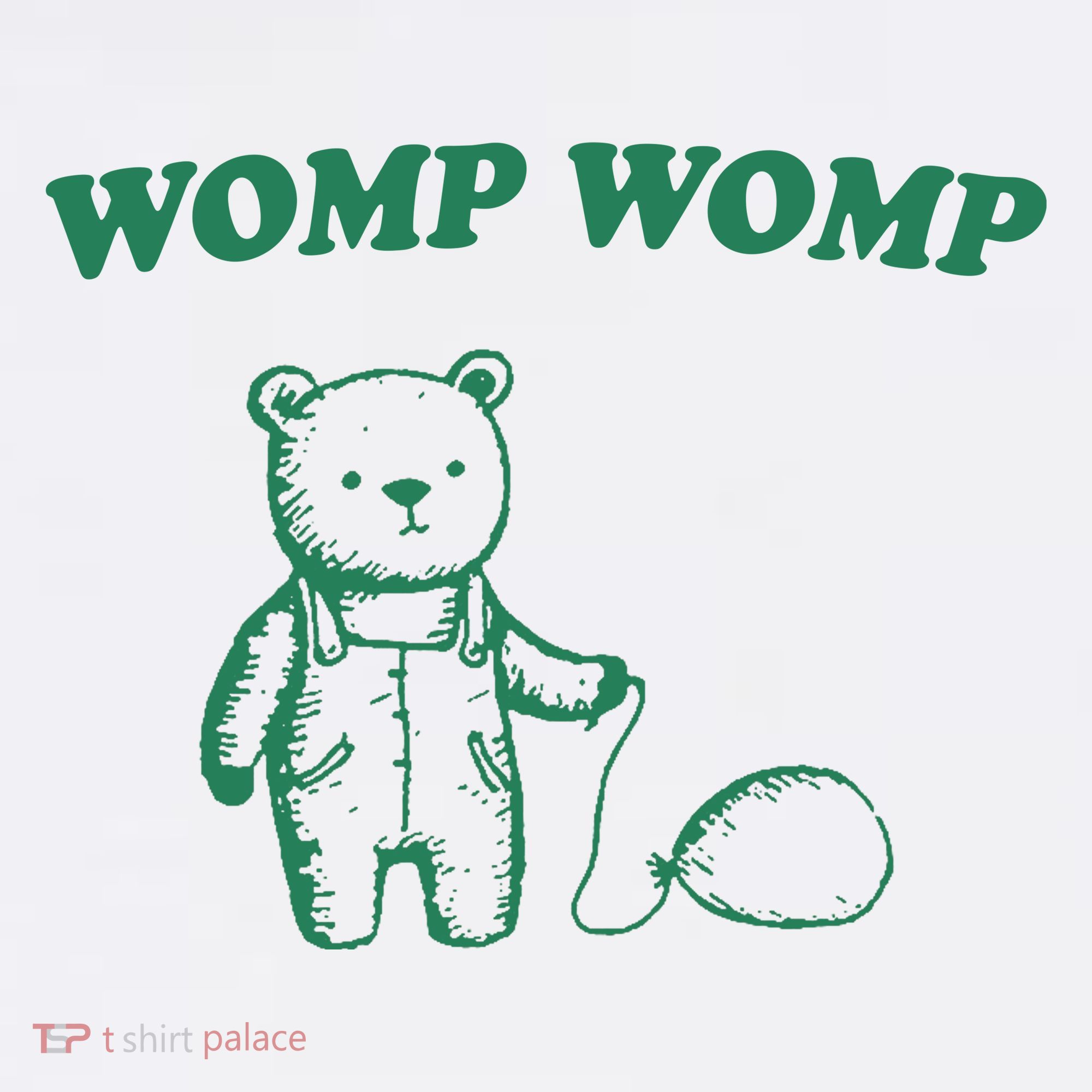 Womp Womp Funny Meme Bear Women's T-Shirt
