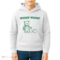 Womp Womp Funny Meme Bear Kids Hoodie thumb 4