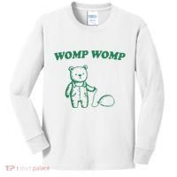Womp Womp Funny Meme Bear Kids Long Sleeve Shirt thumb 0